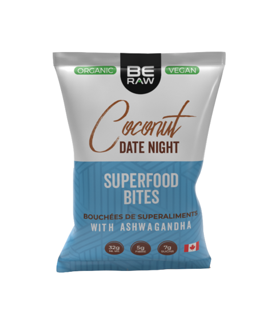 BeRaw Superfood Bites: Coconut Date Night